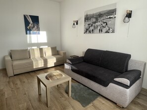 Apartamento | 1 dormitorio, decoración individual, mobiliario individual