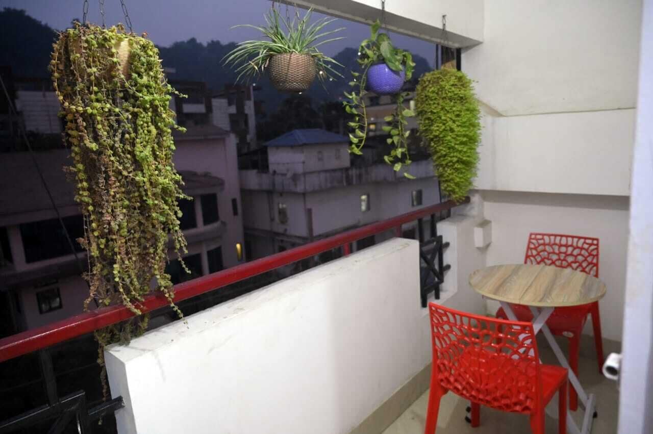 Suite estudio de lujo | Terraza o patio