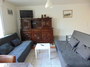 TV, fireplace, DVD player, ping pong - Village de Gites 45 Pers (Douchy-lès-Ayette)