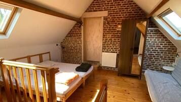 13 bedrooms, iron/ironing board, travel crib, free WiFi