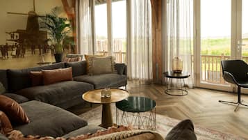 7- 16P holiday villa | Living area