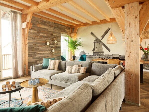 4-10P holiday villa with outdoor kitchen | Oppholdsområde