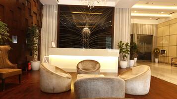 Lobby sitting area