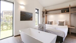 Standaard appartement | Lakens van Egyptisch katoen, luxe beddengoed, individueel gedecoreerd