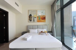 1 Schlafzimmer, Bügeleisen/Bügelbrett, kostenloses WLAN, Bettwäsche