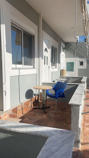 Quadruple Room, Balcony, Ground Floor | Soundproofing, free WiFi, bed sheets