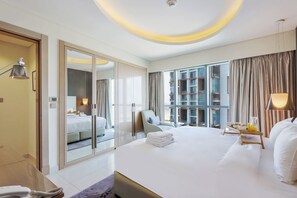 2 Schlafzimmer, Zimmersafe, Bügeleisen/Bügelbrett, Bettwäsche