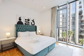 2 bedrooms, iron/ironing board, free WiFi, bed sheets - Livbnb - Tranquil 2BR in Bluewaters (Dubai)