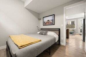 1 間睡房、熨斗/熨衫板、免費 Wi-Fi、床單