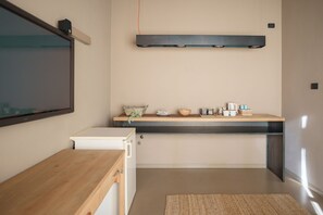 Casa de campo exclusiva | 1 dormitorio, escritorio, espacio para trabajar con un portátil