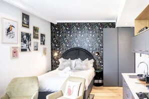 Studio, 1 Schlafzimmer, Stadtblick | 1 Schlafzimmer