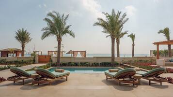 Four-Bedroom Pool Residence, Ocean View | Terrace/patio