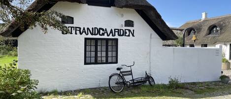 Overnatningsstedets facade