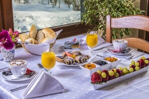 Petit déjeuner buffet compris tous les jours