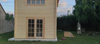 Chalet en Bois 9 km de Provins et à -10 km de Nogent sur Seine