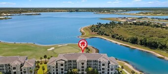 Golf included! Fabulous golf, lake, & sunset views. Walk to the resort pools.