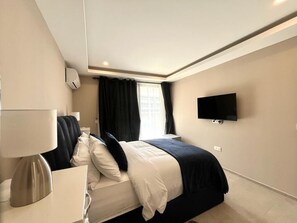 1 soverom, strykejern/-brett, wi-fi (inkludert) og sengetøy