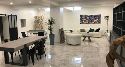 Joli appartement Type Loft, en rez de chaussée