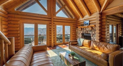 4 Kings Log Cabin 150 Acres Spectacular Views