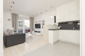 Apartment, 1 Bedroom, Balcony | Living area - Subtle Colors Apartment by Renters (Warsaw)