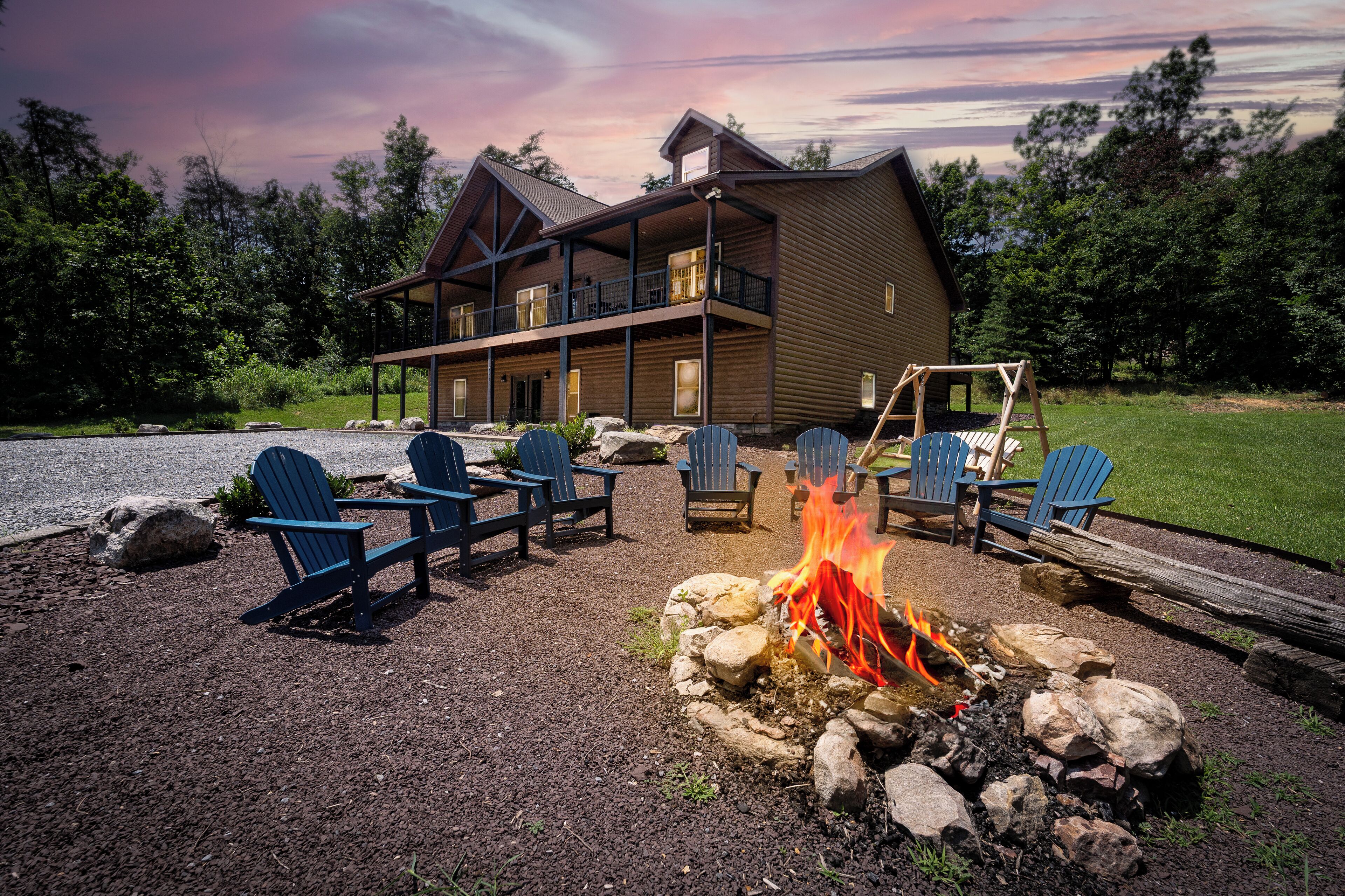 Overnattingsstedets uteområder