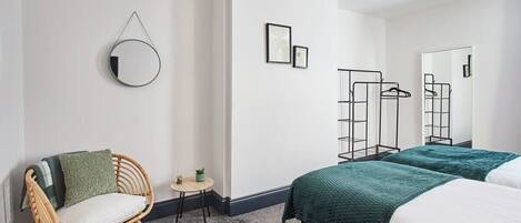 2 chambres, bureau, fer et planche à repasser, Wi-Fi