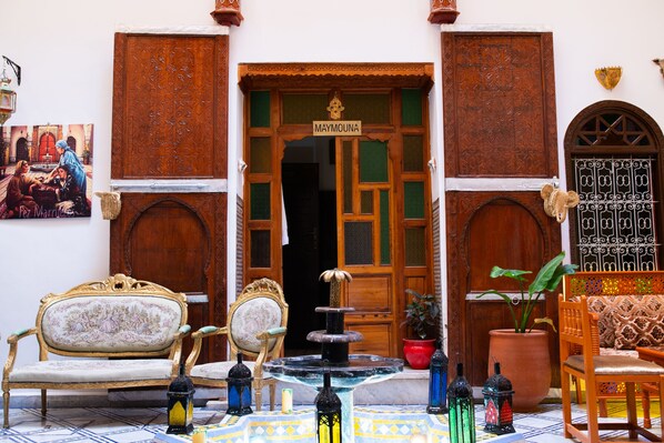 Enceinte de l’hébergement