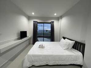 スタンダード アパートメント | 1 室のベッドルーム、遮光カーテン、WiFi (無料)