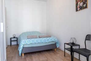 2 quartos, Wi-Fi, roupa de cama