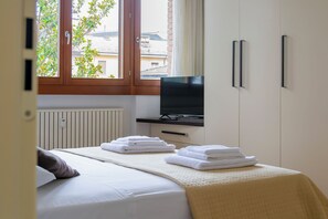 2 camere, ferro/asse da stiro, culla da viaggio, Wi-Fi gratuito