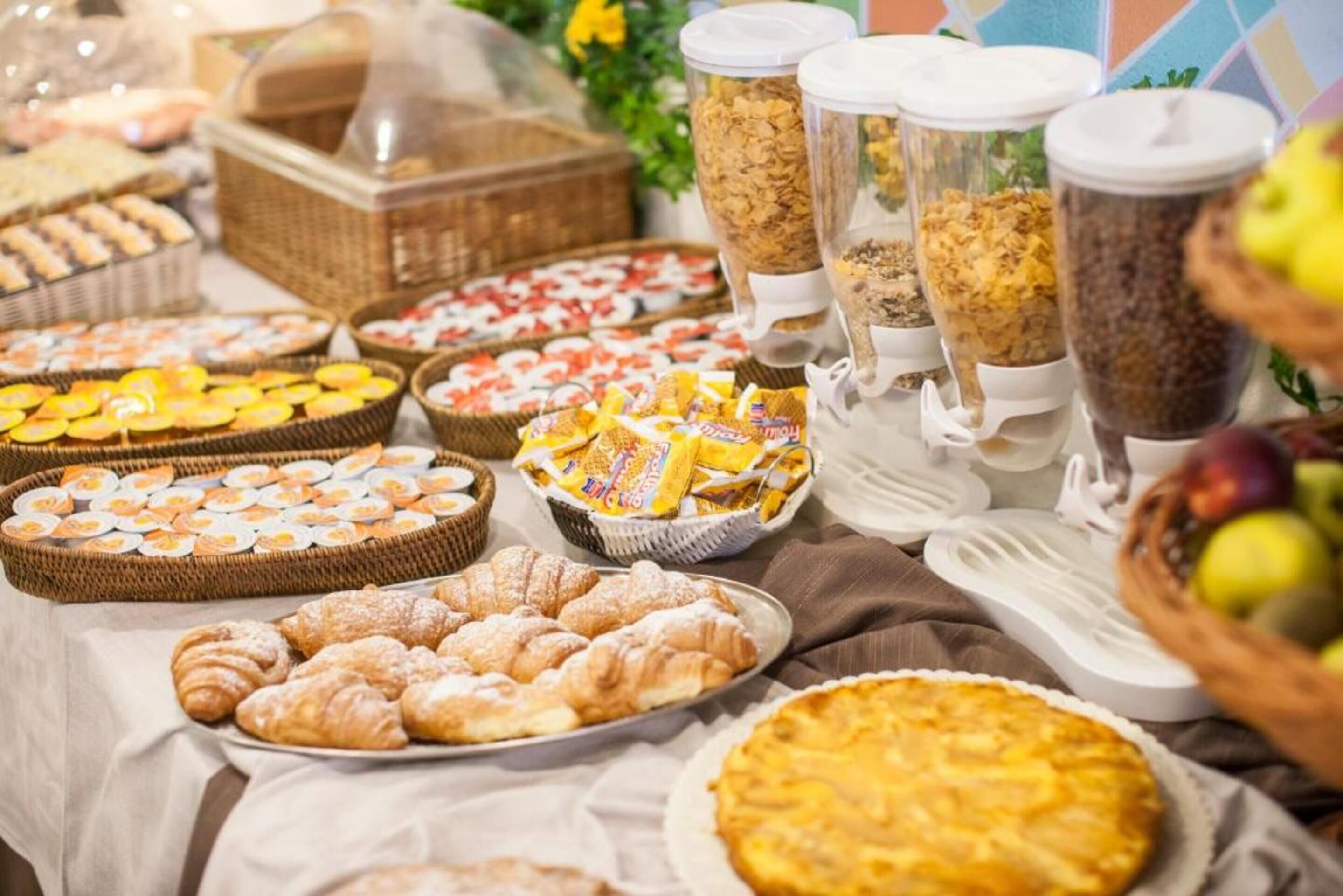 Gratis frukostbuffé varje dag 