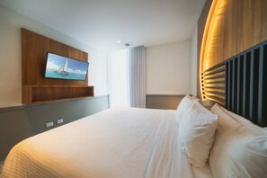 Deluxe-Apartment | 1 Schlafzimmer, Zimmersafe, Bügeleisen/Bügelbrett, kostenloses WLAN