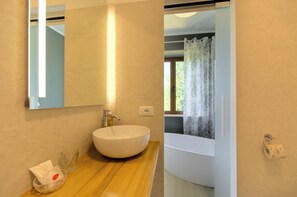 Romantisches Doppelzimmer | Badezimmer