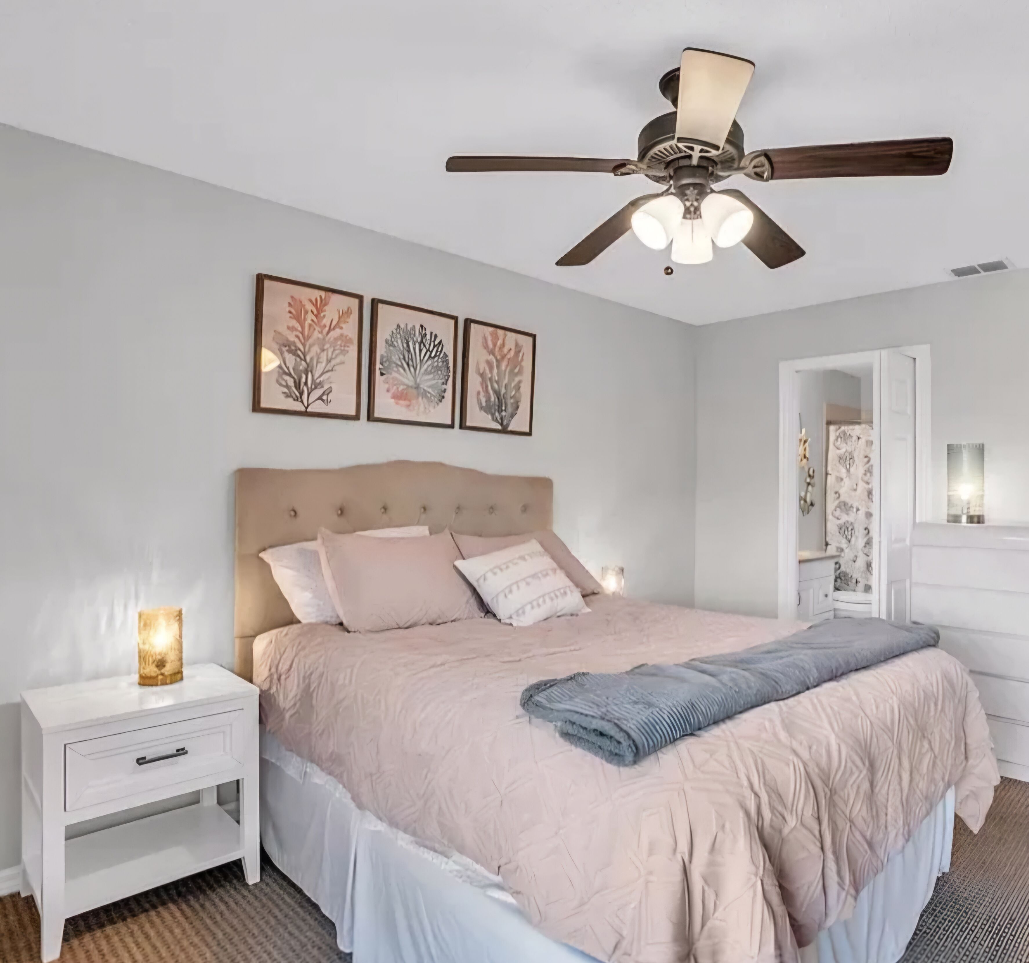 2 slaapkamers, een bureau, gratis wifi, beddengoed