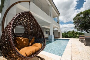 Pool - Spacious Villa • Private pool + Events welcome (Higuey ,la Altagracia Dominican Republic)