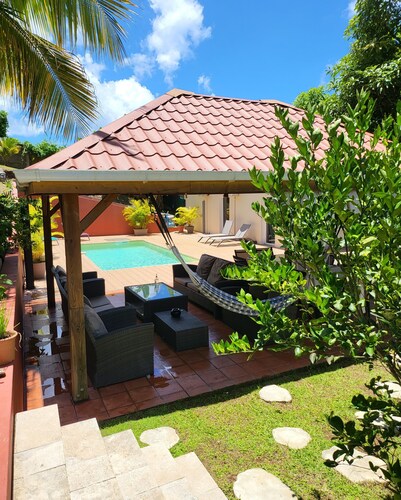 Villa Belle Anse, 10 Pers, Piscine Privée, 400m à Pied Plage. Proche Commodité
