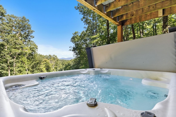 Idromassaggio all'aperto