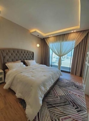 2 bedrooms - A luxurious sea view 2 bedrooms apartment (Al HIDD)