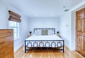 1 غرفة نوم وواي فاي وملاءات أسرّة