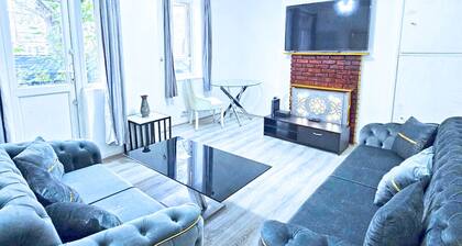 Enjoy a stylish experience at this centrally-located modern apartment.