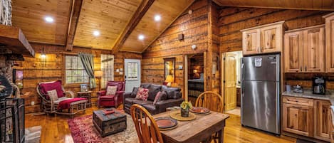 Smart TV, fireplace, offices