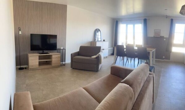 Living area - Appartement Centre Ville 7 Personnes (Limeil-Brévannes)