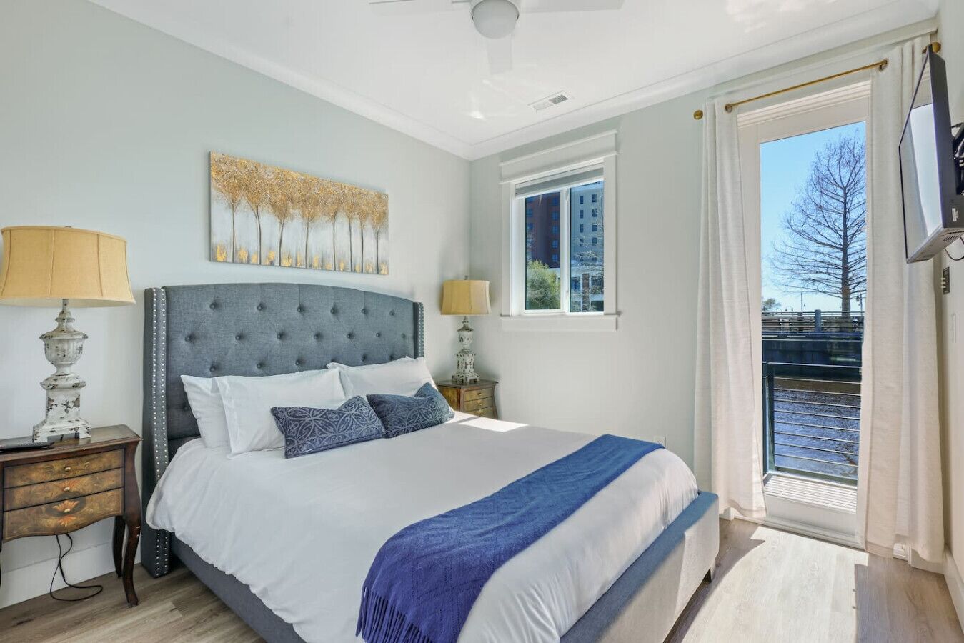 2 bedrooms, desk, iron/ironing board, free WiFi