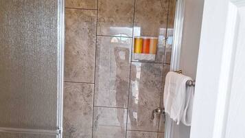 Shower, towels