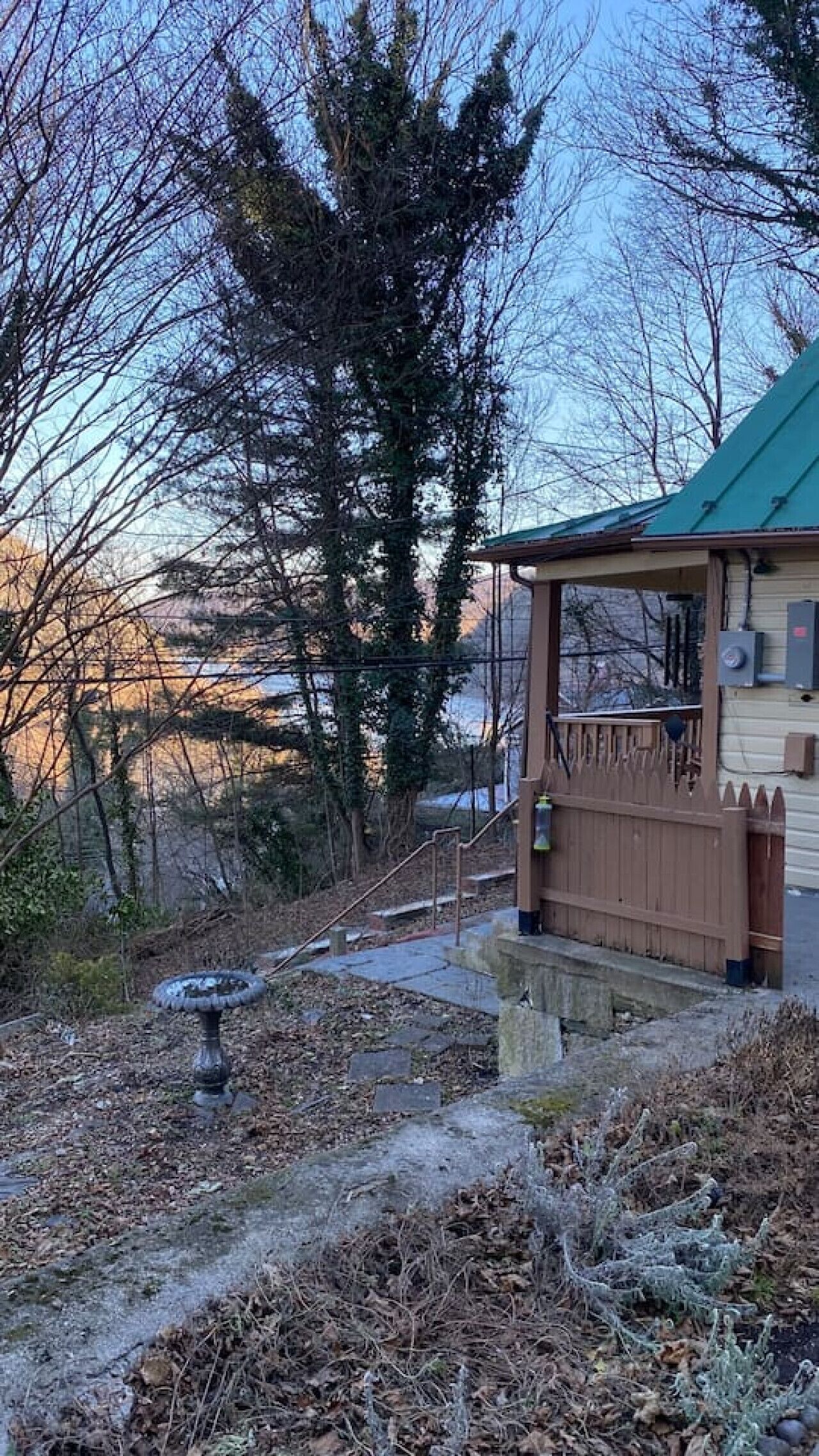 Enceinte de l’hébergement