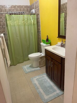 Handdoeken, zeep, toiletpapier