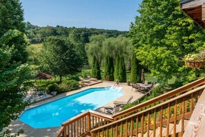 Alberca al aire libre 