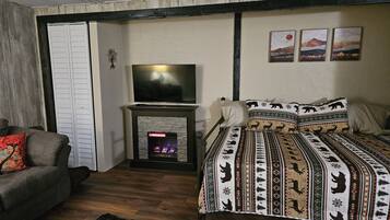 1 chambre, fer et planche Ă repasser, Wi-Fi, draps fournis