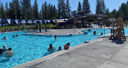 Dog friendly! AC & Free SHARC passes include free access to pickleball courts.