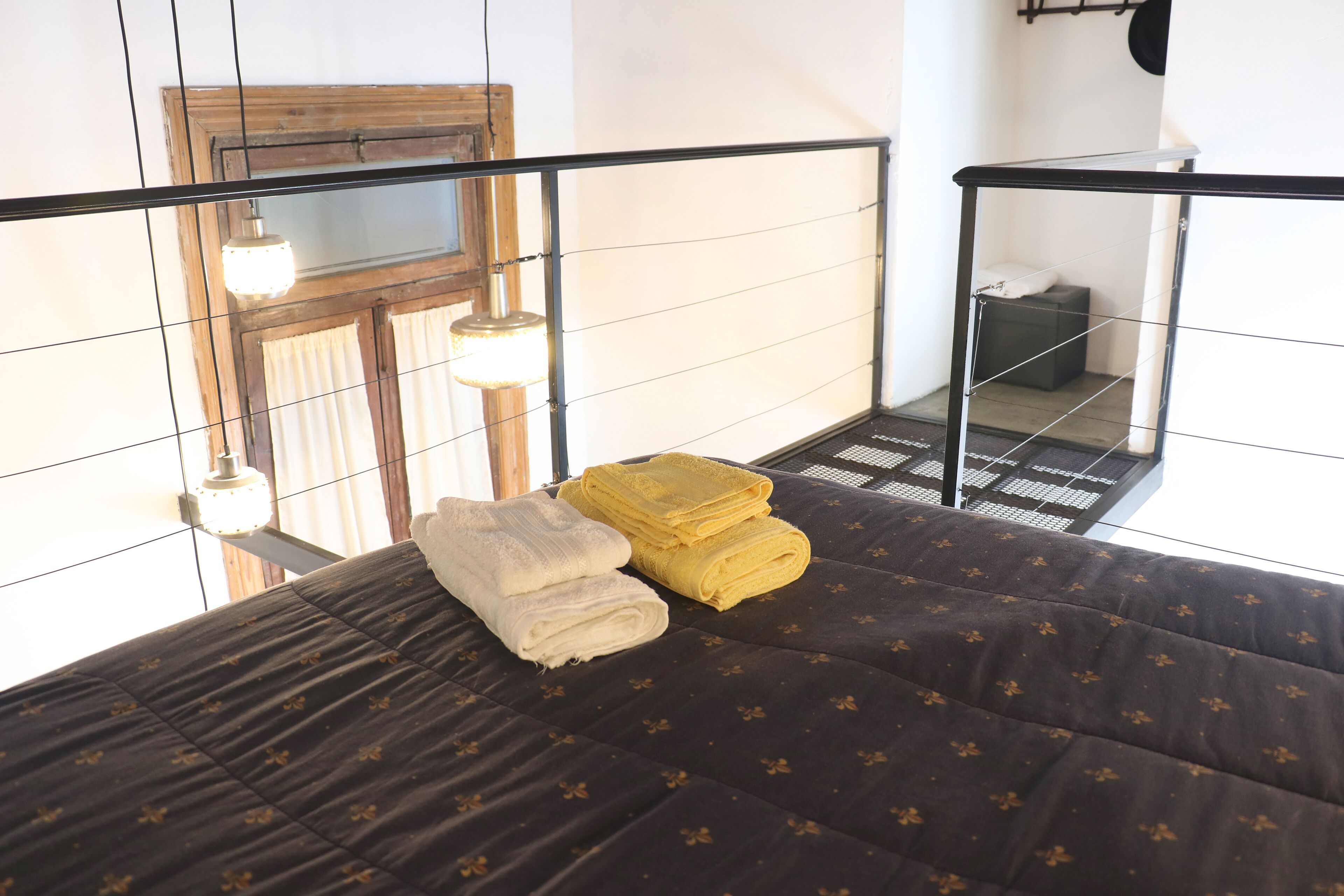 時尚雙人房 | 免費無線上網、床單